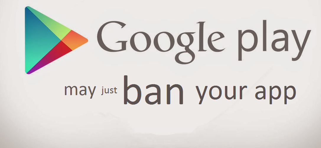 app banned by google