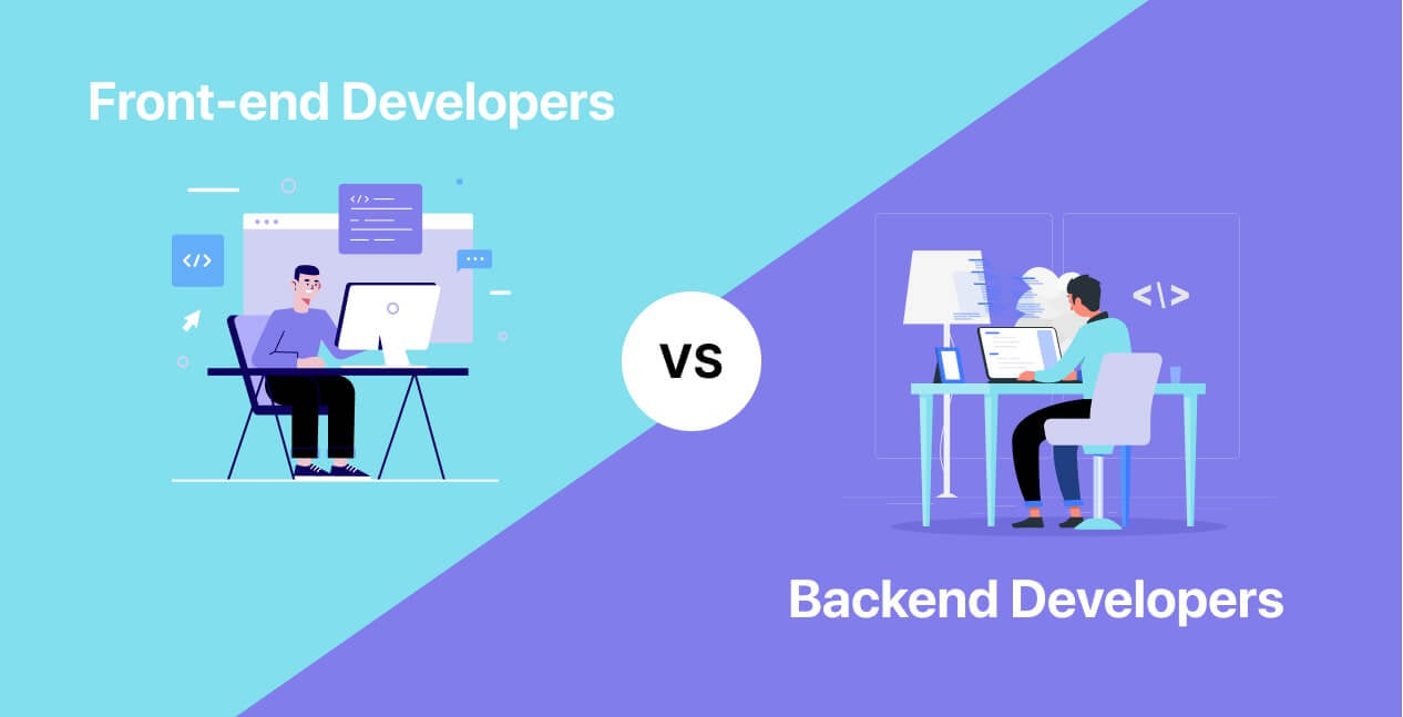 A detailed comparison: Front-end vs Backend Developer
